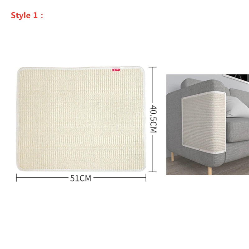 Katzen Kratzbrett – Sisal Pad für Möbel & Katzenkrallenpflege